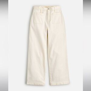 The Emmett Wide-Leg Full Length Jean: Patch Pocket Edition